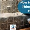 How to Clean Thinset off Tile