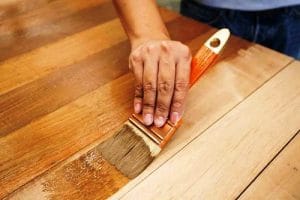 Sanding Between Coats of Stain