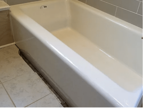 how to fix large gap between tub and floor