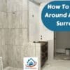 How To Drywall Around A Shower Surround