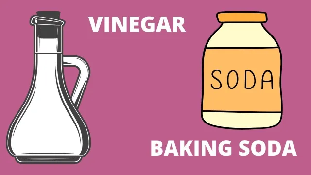 White Vinegar and Baking Soda