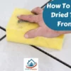 How To Remove Dried Thinset From Tile