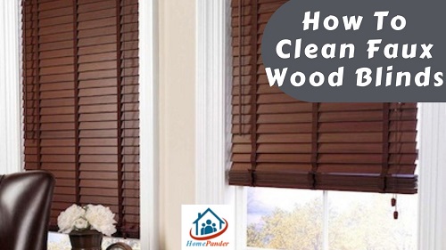 How to Clean Faux Wood Blinds That Have Yellowed