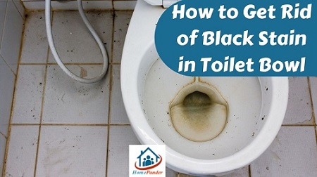 How to Get Rid of Black Stain in Toilet Bowl