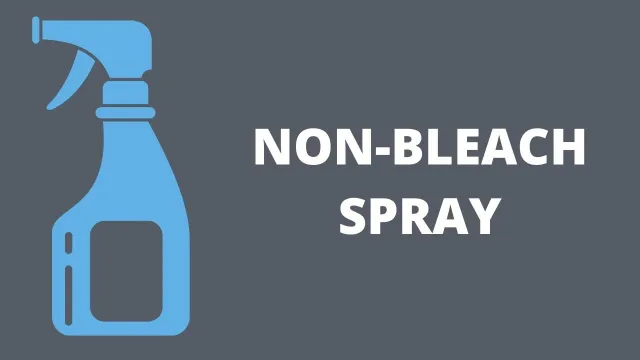 Non Bleach Spray Solution