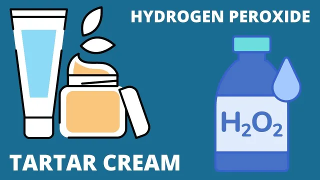 Tartar and Hydrogen Peroxide