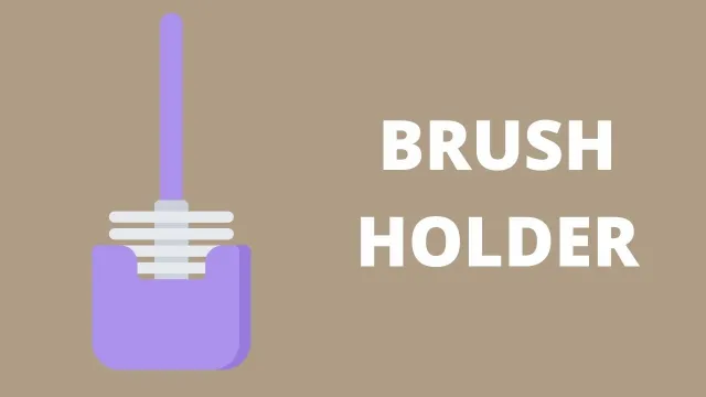 dry brush holder