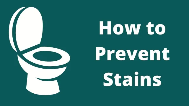 how to remove copper stains from toilet bowl