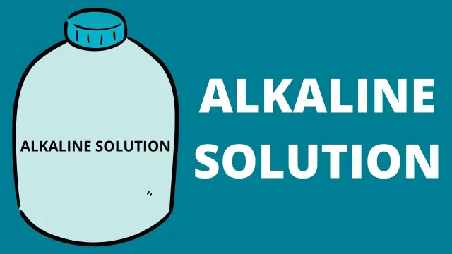 Alkaline solution