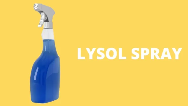 can you use lysol disinfectant spray on mattress