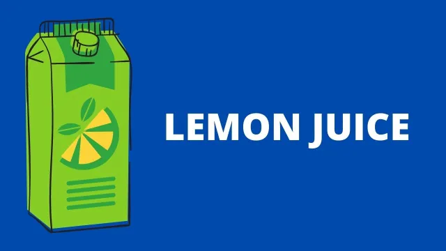  Lemon Juice