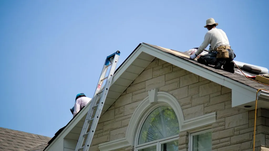 How to Paint Dormers on a Steep Roof