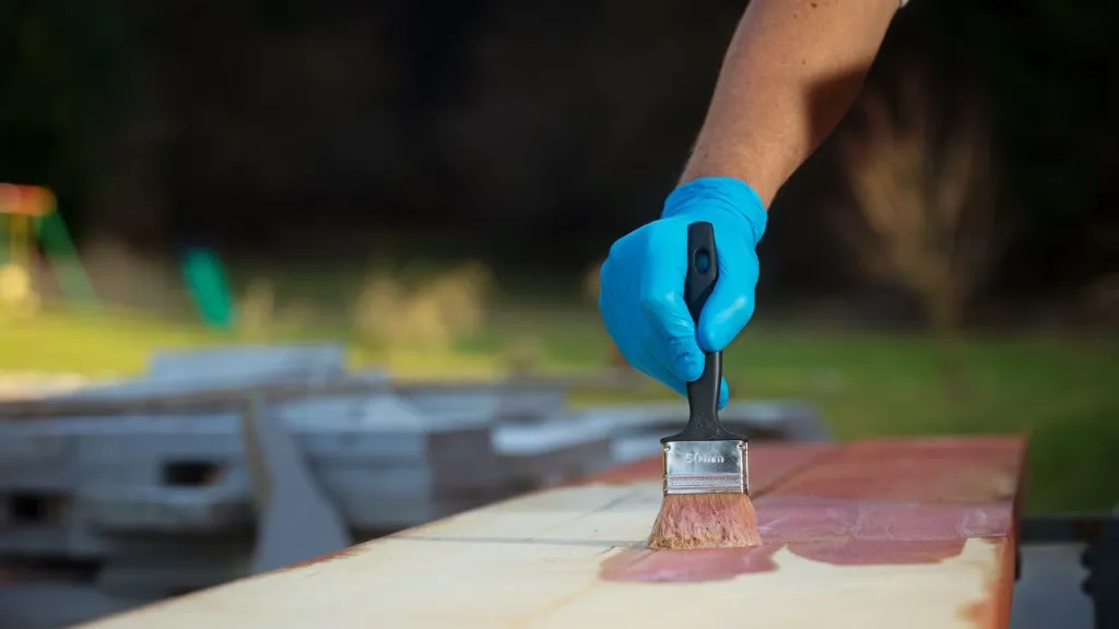 Sanding Between Coats of Stain