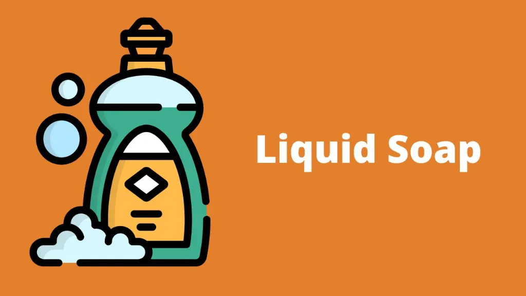 liquid soap