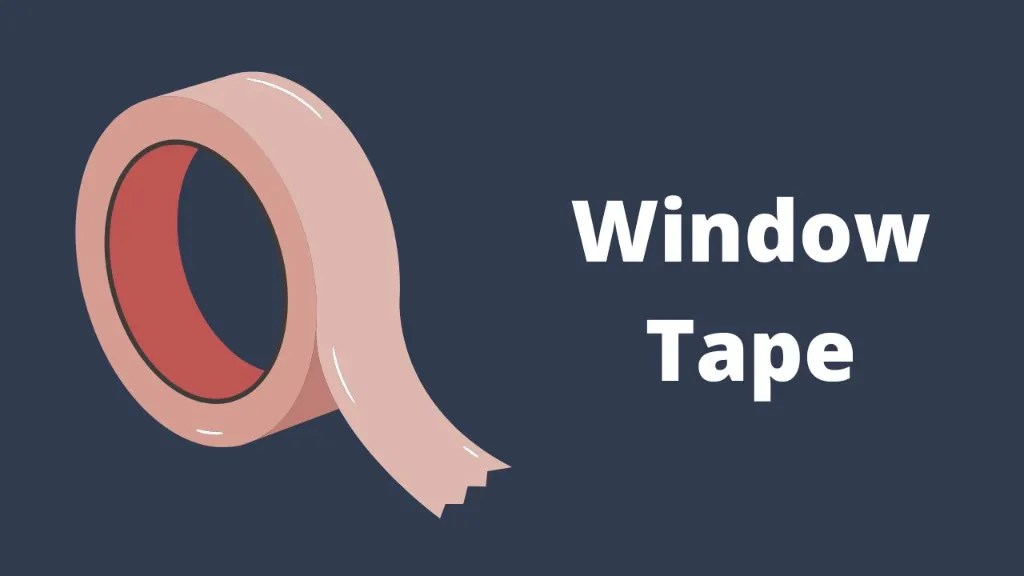 window tape