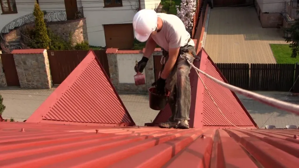 Paint On The Metal Roof