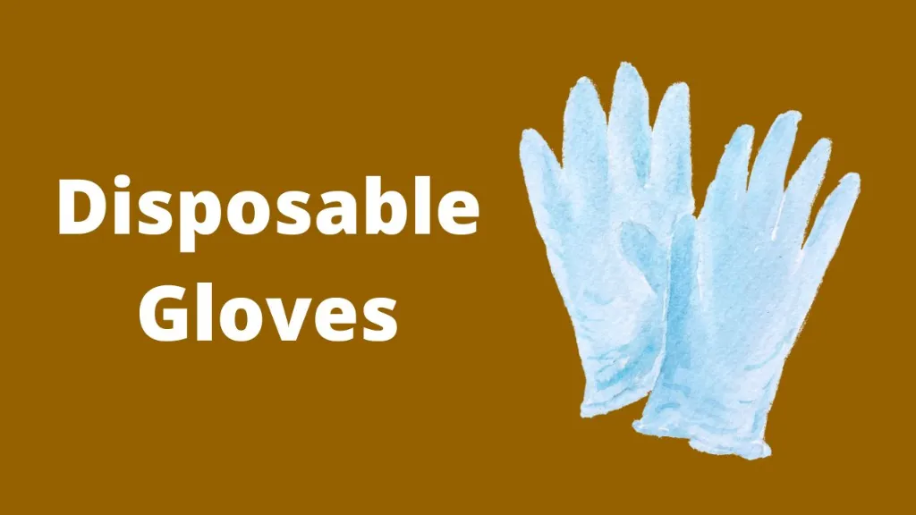 disposable gloves