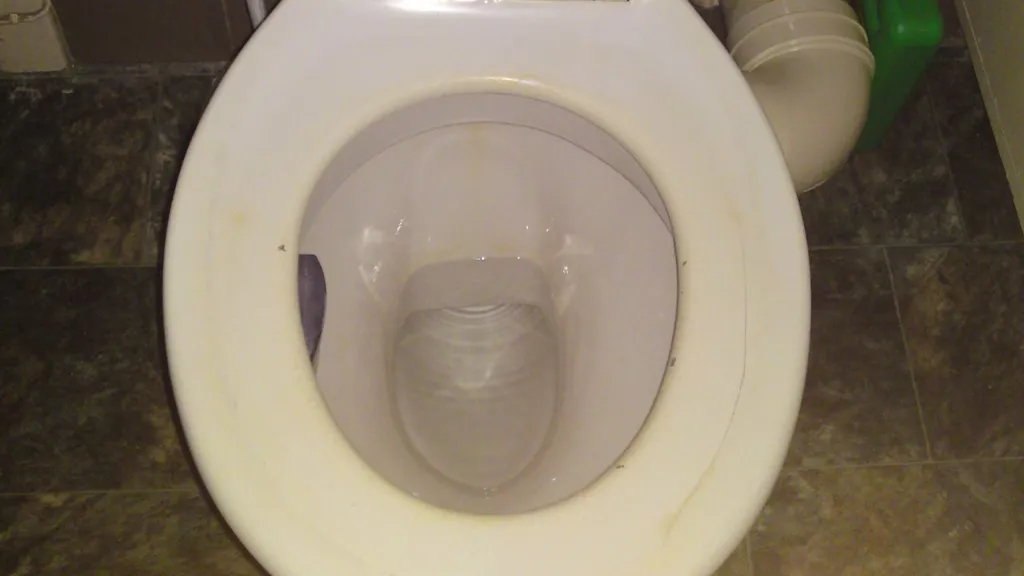 Tiny Air Bubbles In Toilet Bowl