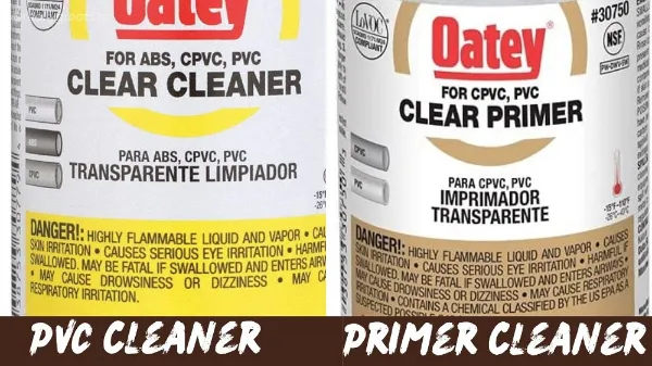 PVC Cleaner vs Primer