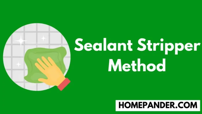 Sealant Stripper Method