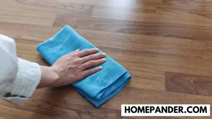 how to wax a floor by hand