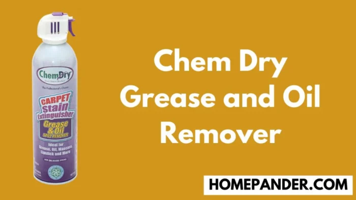 chem dry grease and oil remover