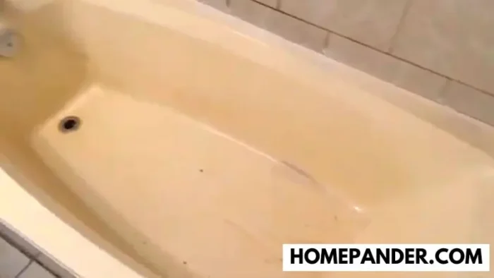 Fiberglass Tub Turning Yellow