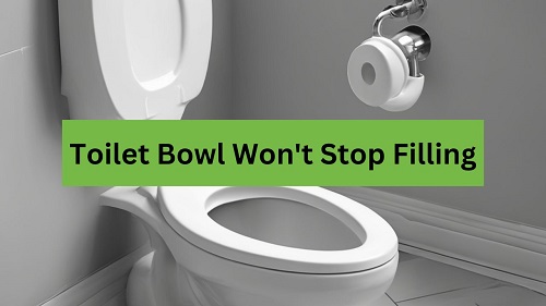 Toilet Bowl Won’t Stop Filling