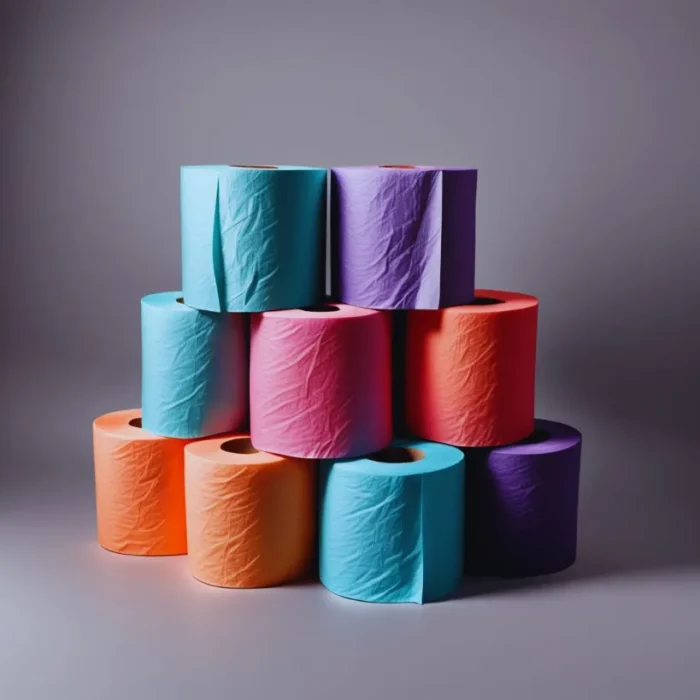 Colored Toilet Paper