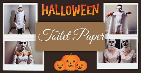 Toilet Paper Halloween Costume