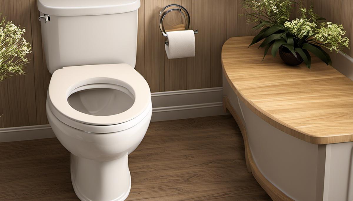 Oak Elongated Toilet Seats Image